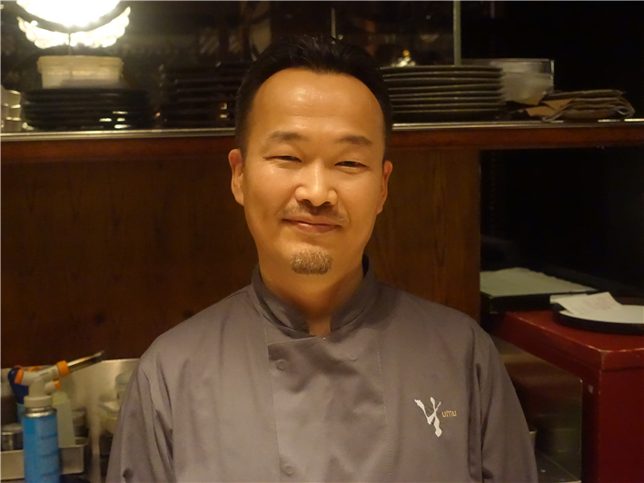 head chef Yoshinori Ishii